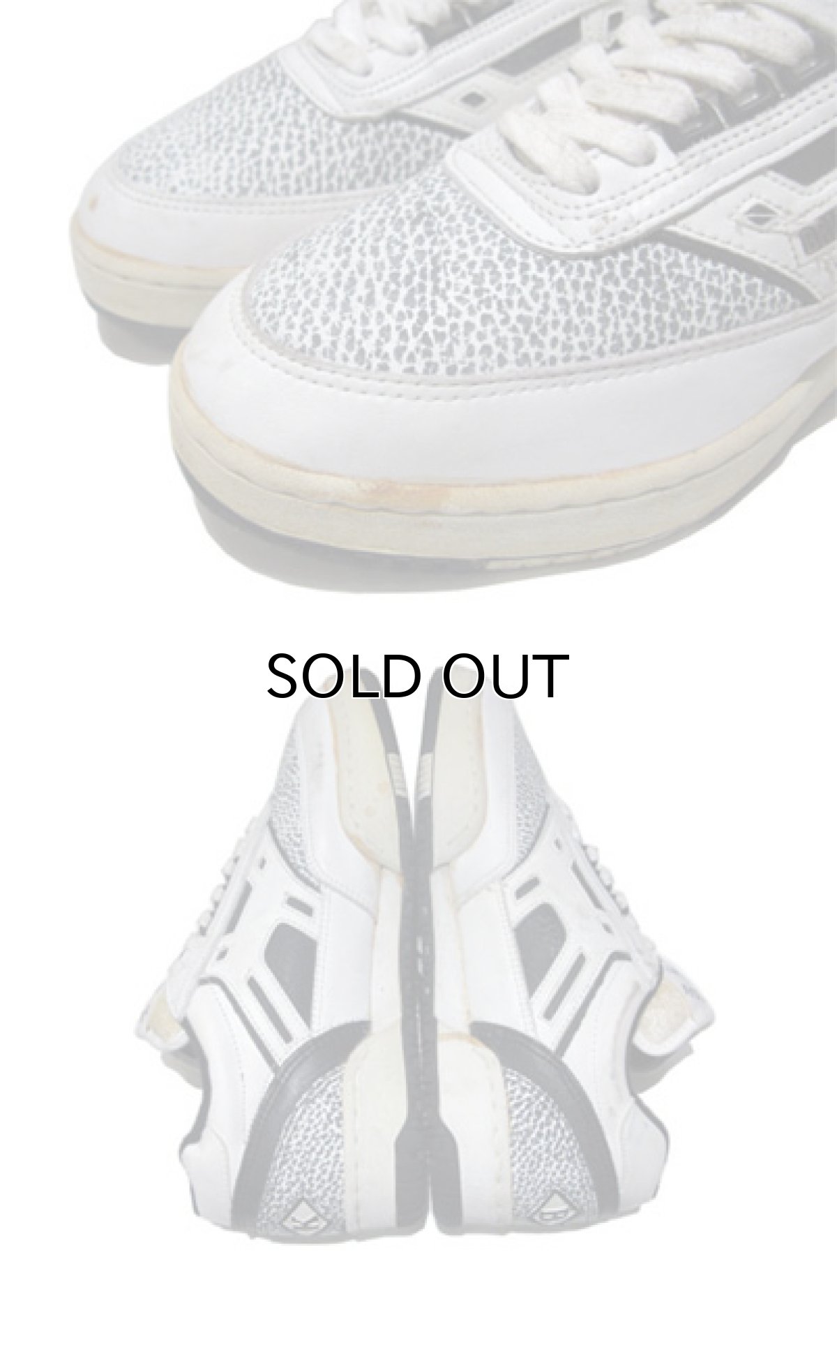 画像4: 1980's "BRITSH KNIGHTS" Leather Sneaker　WHITE / BLACK 　size US 10.5 (28.5cm) (4)