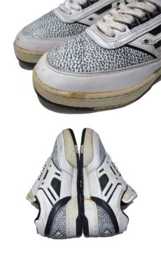 画像4: 1980's "BRITSH KNIGHTS" Leather Sneaker　WHITE / BLACK 　size US 10.5 (28.5cm) (4)
