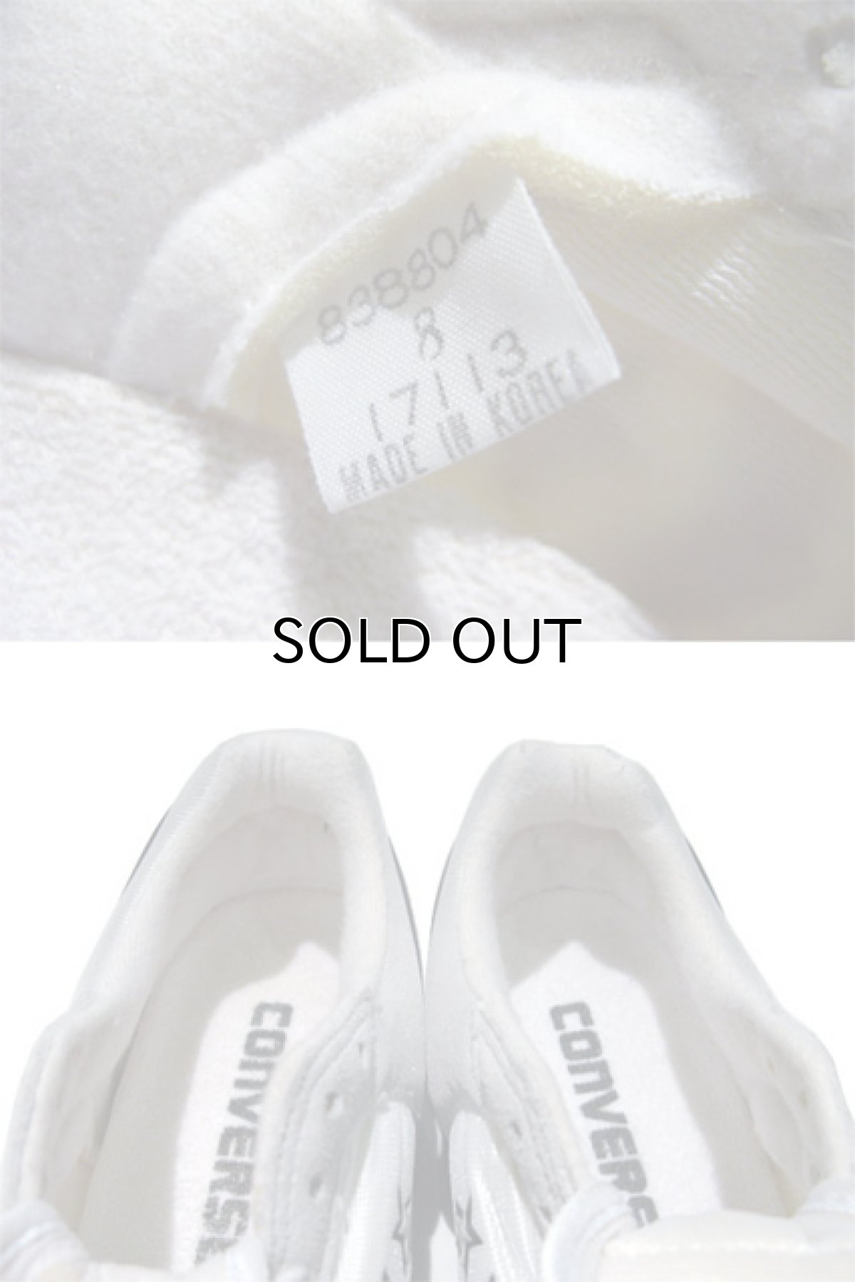 画像5: 1980's "CONVERSE" Running Shoes　made in KOREA　GREY 　size US 8 (26cm) (5)