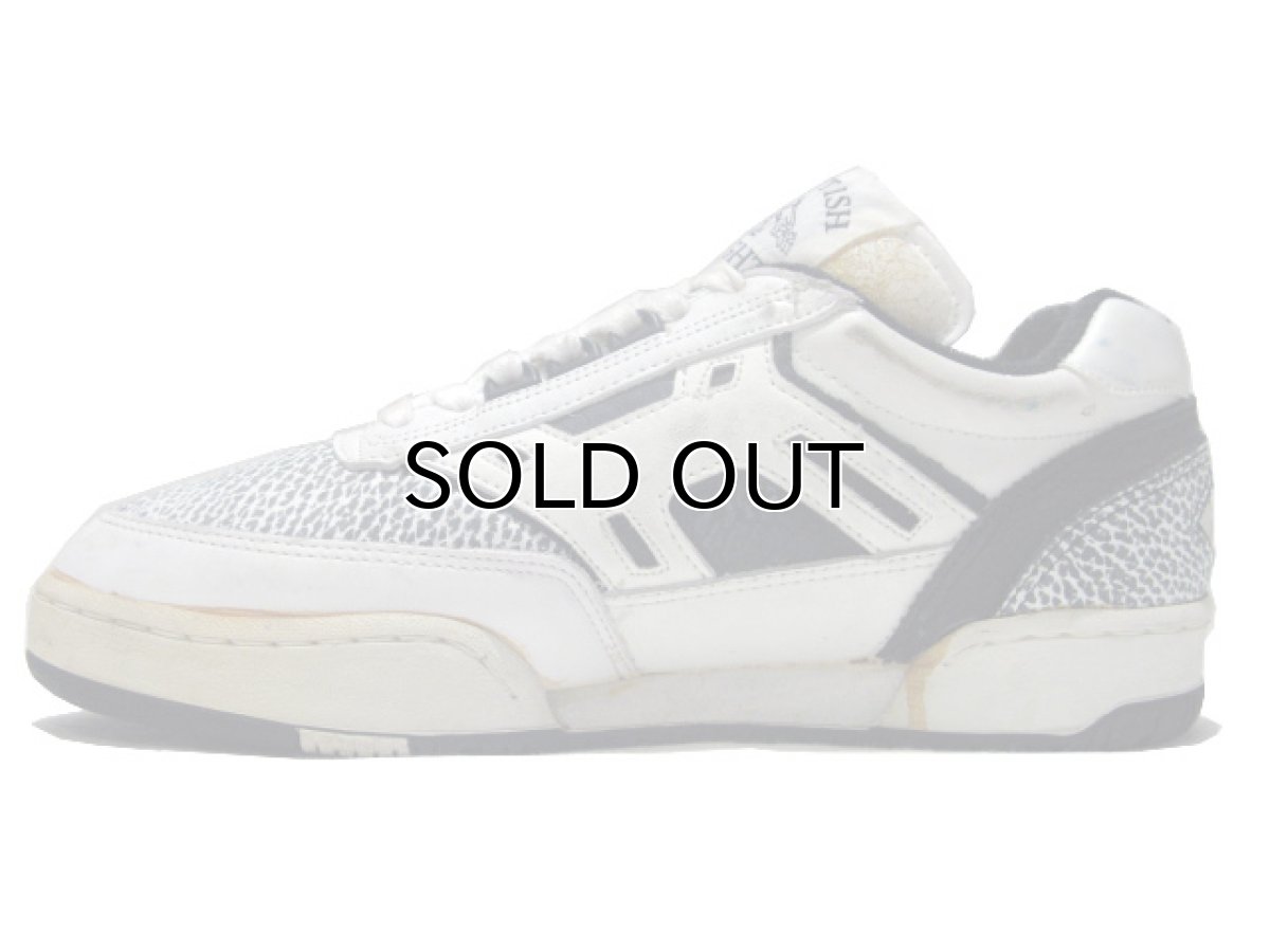 画像2: 1980's "BRITSH KNIGHTS" Leather Sneaker　WHITE / BLACK 　size US 10.5 (28.5cm) (2)