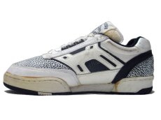 画像2: 1980's "BRITSH KNIGHTS" Leather Sneaker　WHITE / BLACK 　size US 10.5 (28.5cm) (2)