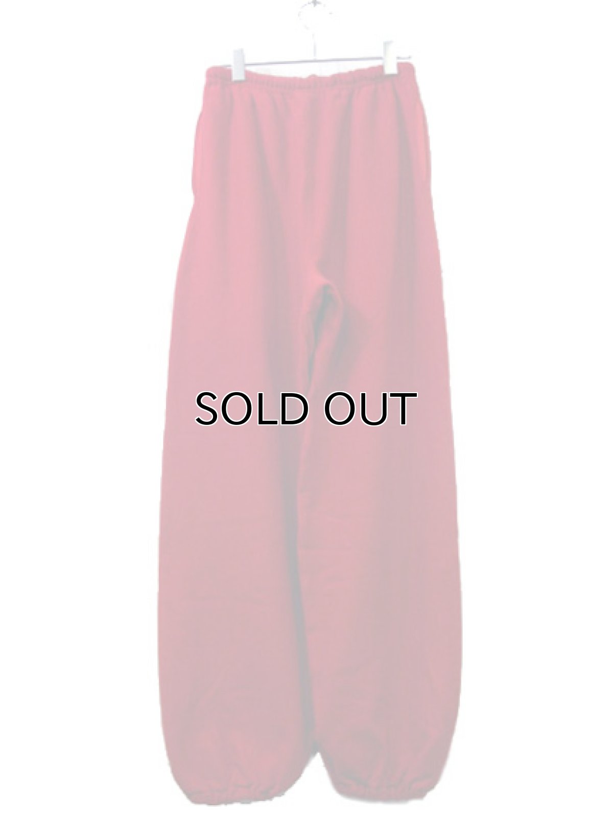 画像2: 1990's Champion Reverse Weave Sweat Pants　RED　size L  (表記 LARGE) (2)