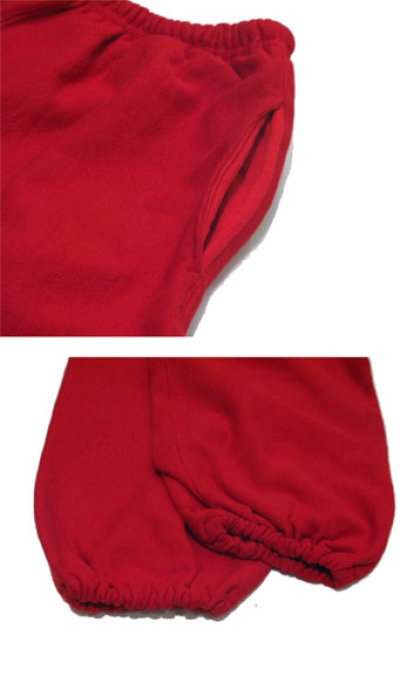 画像2: 1990's Champion Reverse Weave Sweat Pants　RED　size L  (表記 LARGE)