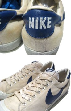 画像5: 1980's NIKE "ALL COURT" Canvas Sneaker　NATURAL / BLUE 　size US 10.5 (28.5cm) (5)