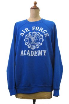 画像1: 1980's "ARTEX" AFA Pullover Print Sweat　made in USA　BLUE　size M 位 (表記 XL) (1)