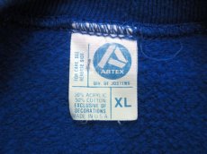 画像4: 1980's "ARTEX" AFA Pullover Print Sweat　made in USA　BLUE　size M 位 (表記 XL) (4)