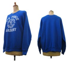 画像2: 1980's "ARTEX" AFA Pullover Print Sweat　made in USA　BLUE　size M 位 (表記 XL) (2)