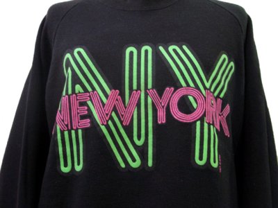 画像3: 1980's "JERZEES" Pullover Print Sweat　made in USA　BLACK　size S-M 位 (表記 L)