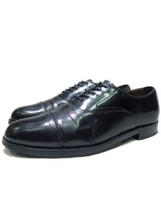 画像1: "COLE HAAN" Straight Tip Leather Shoes　color : BLACK　 size 9   ( 27 cm ) (1)