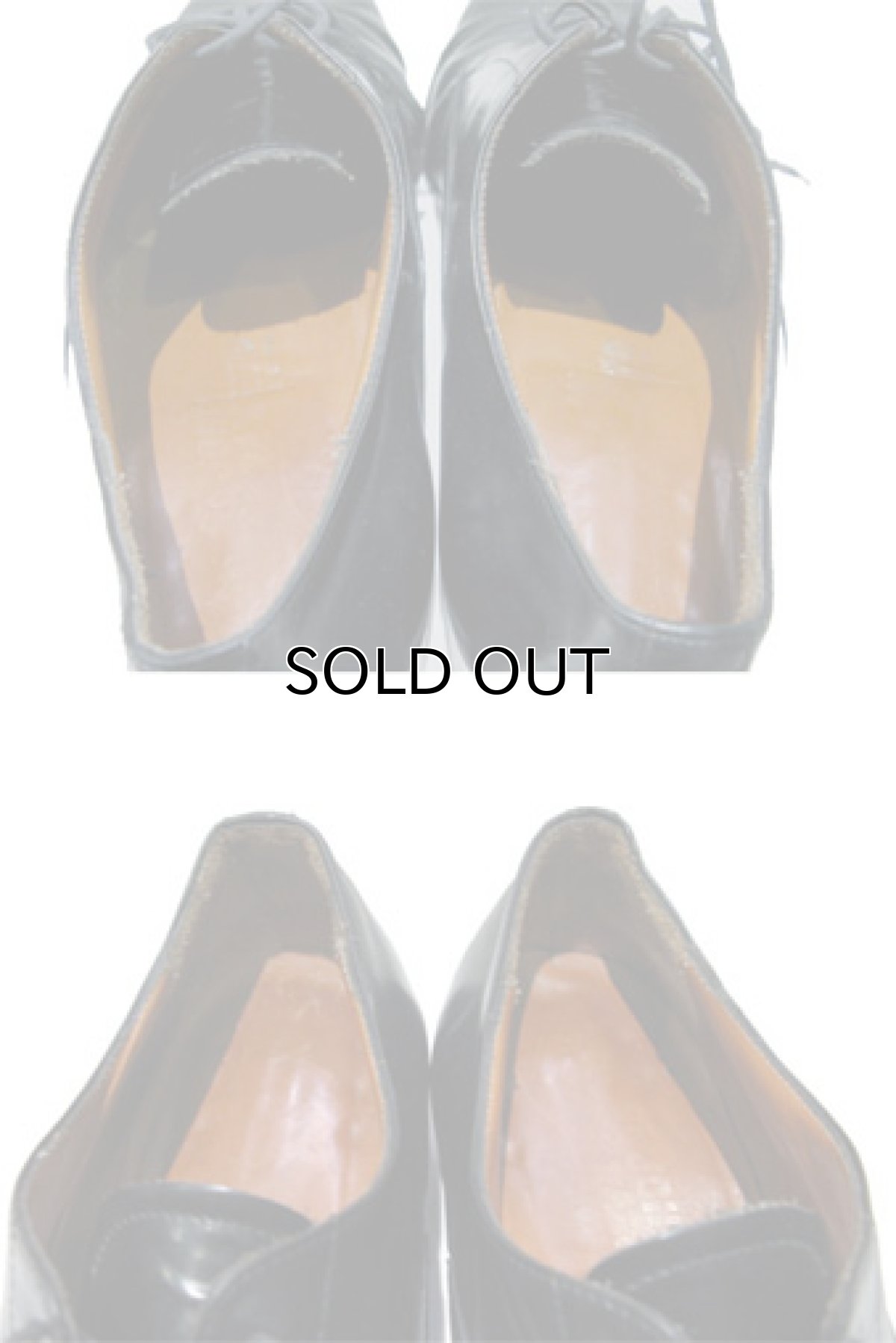 画像4: ~1980's "JOHN RAMFORD" Straight Tip Leather Shoes　color : BLACK　 size 41 1/2   ( 26 cm ) (4)