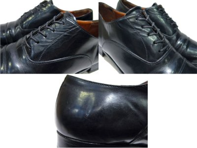 画像3: ~1980's "JOHN RAMFORD" Straight Tip Leather Shoes　color : BLACK　 size 41 1/2   ( 26 cm )