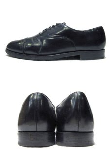画像2: "COLE HAAN" Straight Tip Leather Shoes　color : BLACK　 size 9   ( 27 cm ) (2)