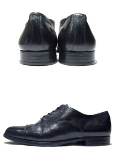 画像2: ~1980's "JOHN RAMFORD" Straight Tip Leather Shoes　color : BLACK　 size 41 1/2   ( 26 cm ) (2)