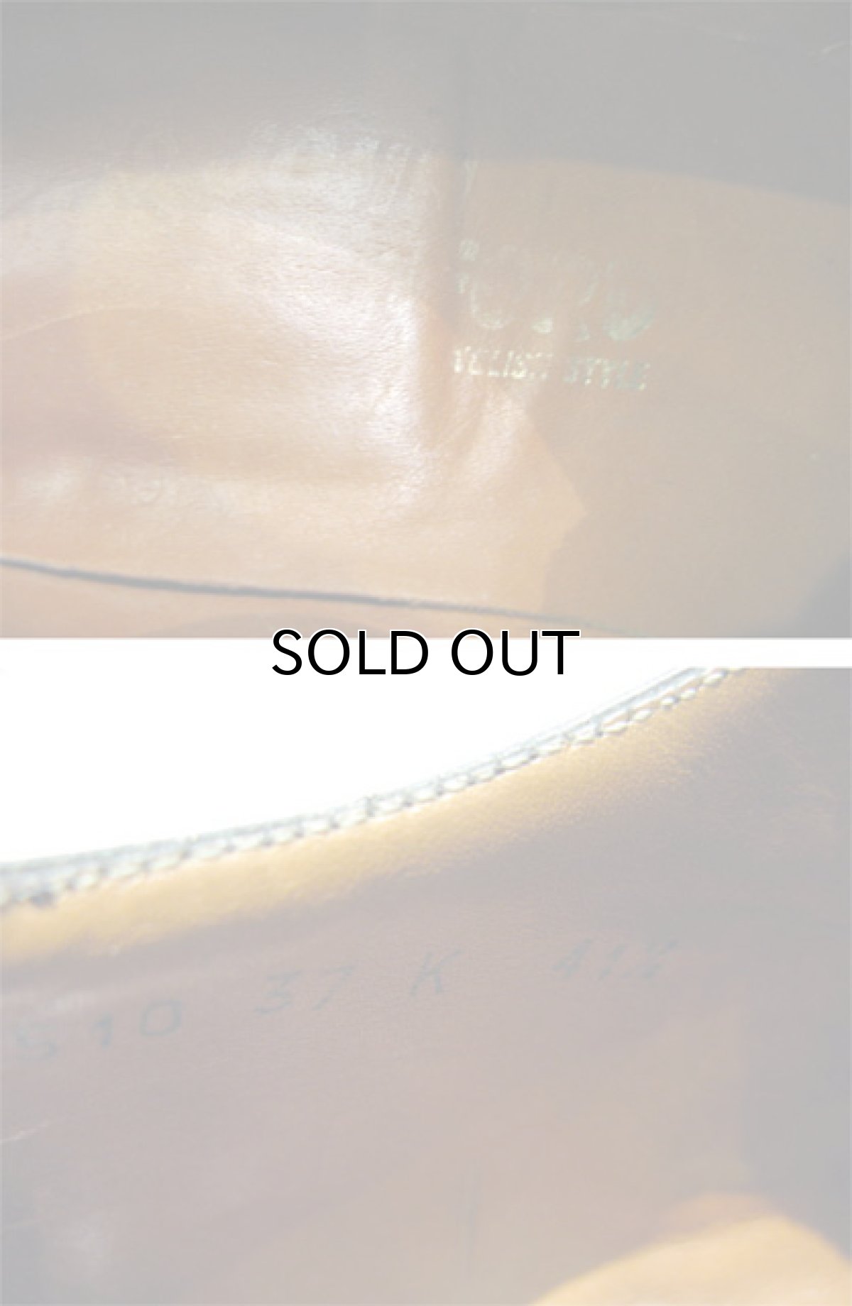 画像3: ~1980's "JOHN RAMFORD" Straight Tip Leather Shoes　color : BLACK　 size 41 1/2   ( 26 cm ) (3)