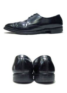 画像2: 1970's "FREEMAN" Plain Toe Leather Shoes　color : BLACK　 size 10 1/2 C  ( 28.5 cm ) (2)