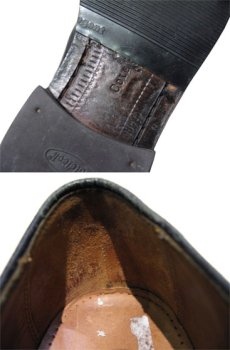 画像4: "COLE HAAN" Straight Tip Leather Shoes　color : BLACK　 size 9   ( 27 cm ) (4)