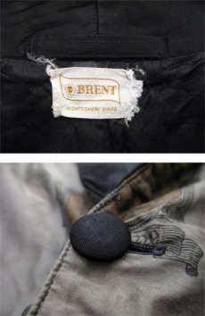 画像4: 1960's "BRENT" 1 Button Jacket　OLIVE系　size L位 (表記 なし) (4)