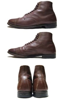 画像3: ~ 1970's "HY-SPOT" Cap Toe Leather Boots　BROWN 　size 約29 cm  ( 表記 11 EE) (3)