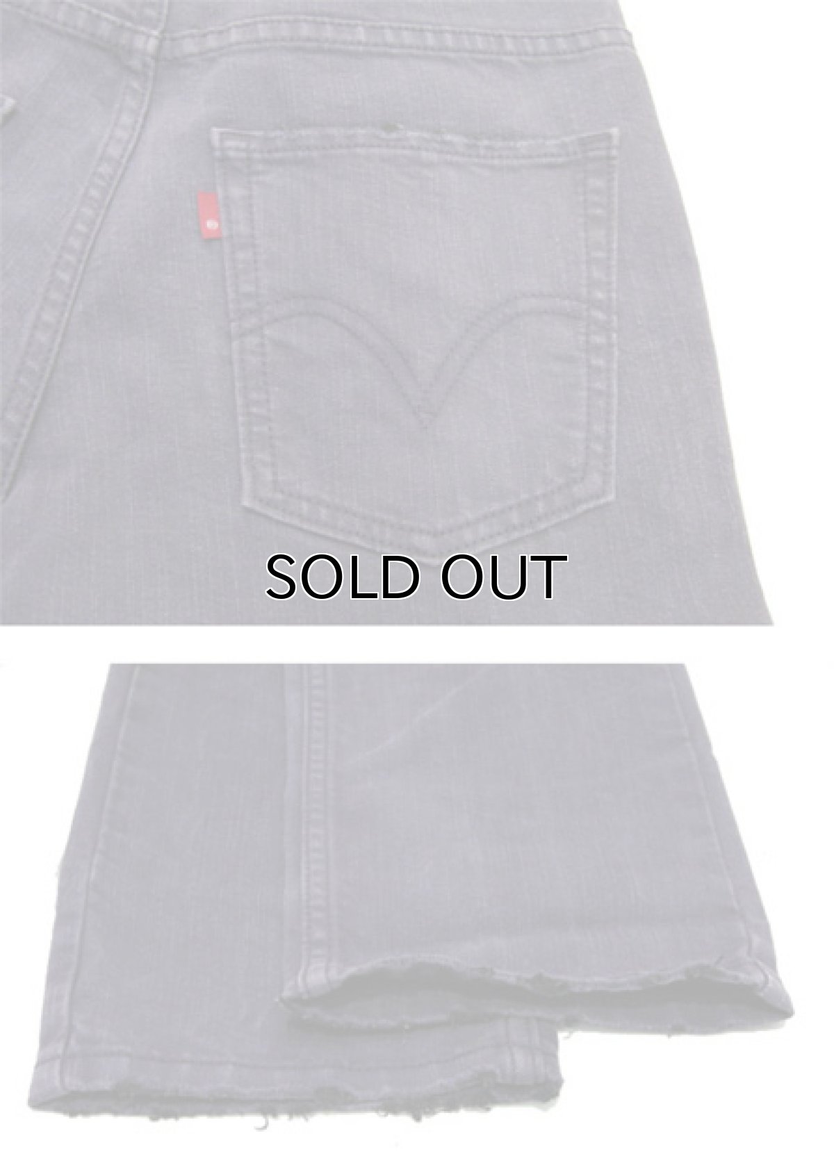 画像4: Levi's 511 Denim Skinny Pants　color : PURPLE　size w 29 inch  (表記 w28 L28) (4)