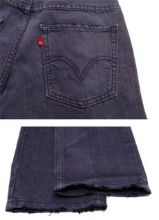 画像4: Levi's 511 Denim Skinny Pants　color : PURPLE　size w 29 inch  (表記 w28 L28) (4)