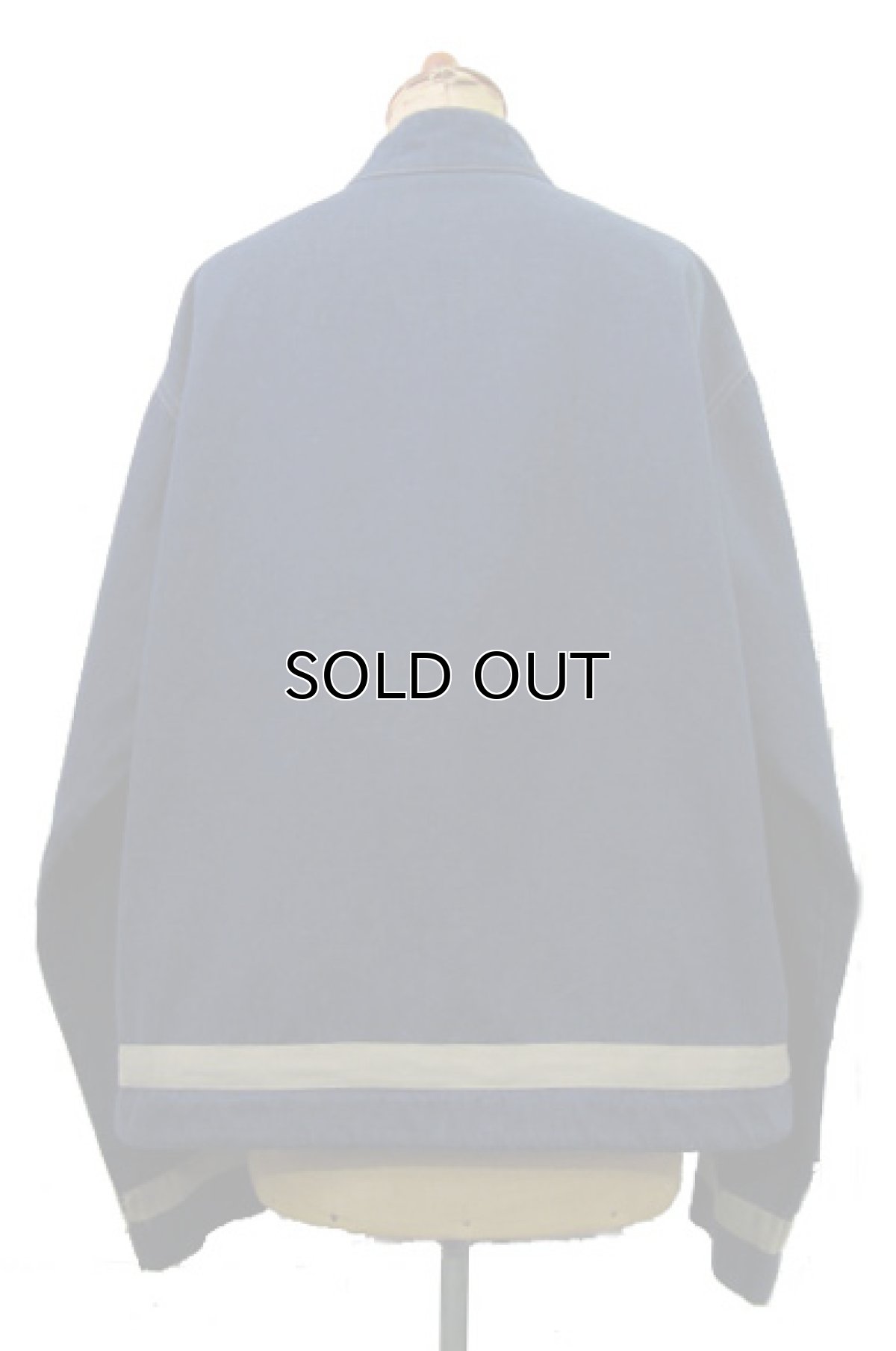 画像2: 1970's "Levi's" Stand Collar Denim Jacket made in USA Blue Denim size M-L位 (表記 なし) (2)