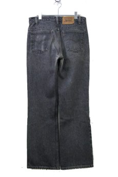 画像2: 1990's~ Levi's 517 Black Denim Pants　made in USA　Black Denim　size 32.5 inch (表記 32 x 30) (2)