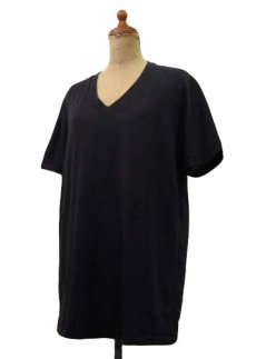 画像2: "alternative apparel" Eco Heather V-neck T-shirts　ECO TRU-BLACK　size XS / S / XL (2)