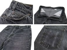 画像4: 1990's~ Levi's 517 Black Denim Pants　made in USA　Black Denim　size 32.5 inch (表記 32 x 30) (4)