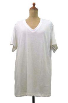 画像1: "alternative apparel" Eco Heather V-neck T-shirts　ECO OATMEAL　size XS / S / M / L / XL (1)