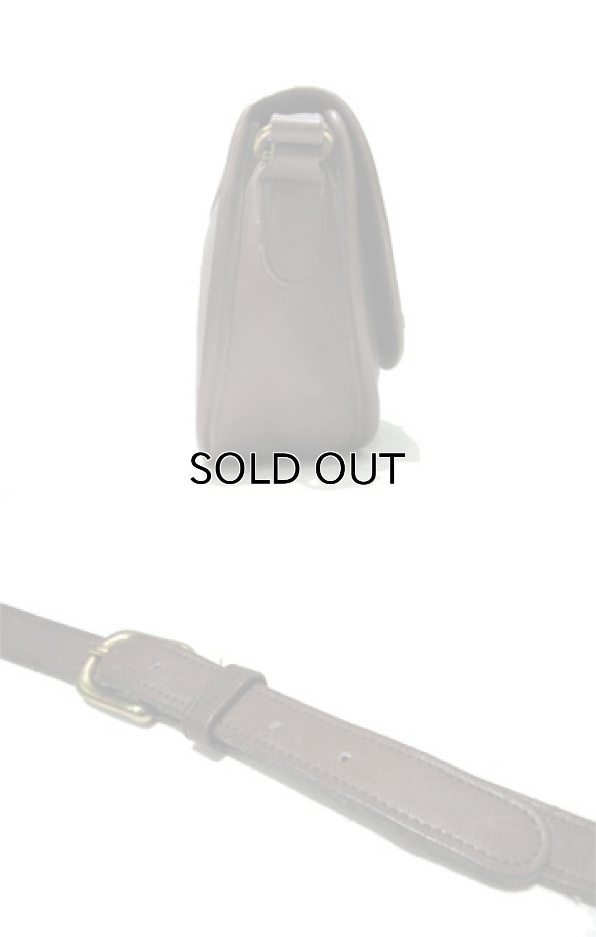 画像4: 1980-90's OLD COACH Leather Poach 　MOCA BROWN　 made in USA (4)