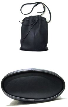 画像4: 1980-90's OLD COACH Leather Shoulder Bag 　BLACK　 made in USA (4)