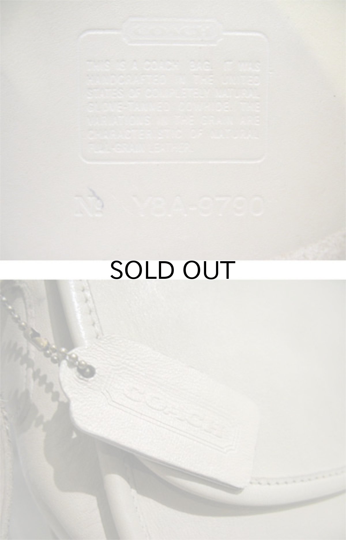 画像5: 1980-90's OLD COACH Leather Shoulder Bag  BEIGE  made in USA (5)