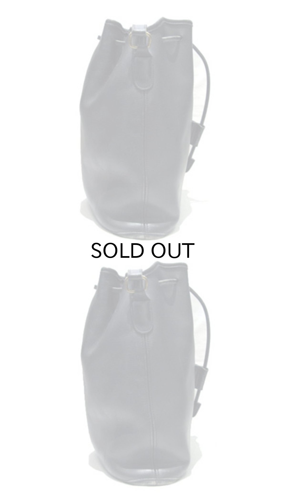 画像3: 1980-90's OLD COACH Leather Shoulder Bag  BLACK  made in USA (3)