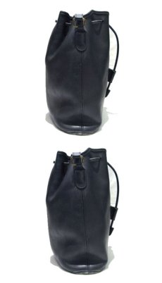 画像3: 1980-90's OLD COACH Leather Shoulder Bag 　BLACK　 made in USA (3)