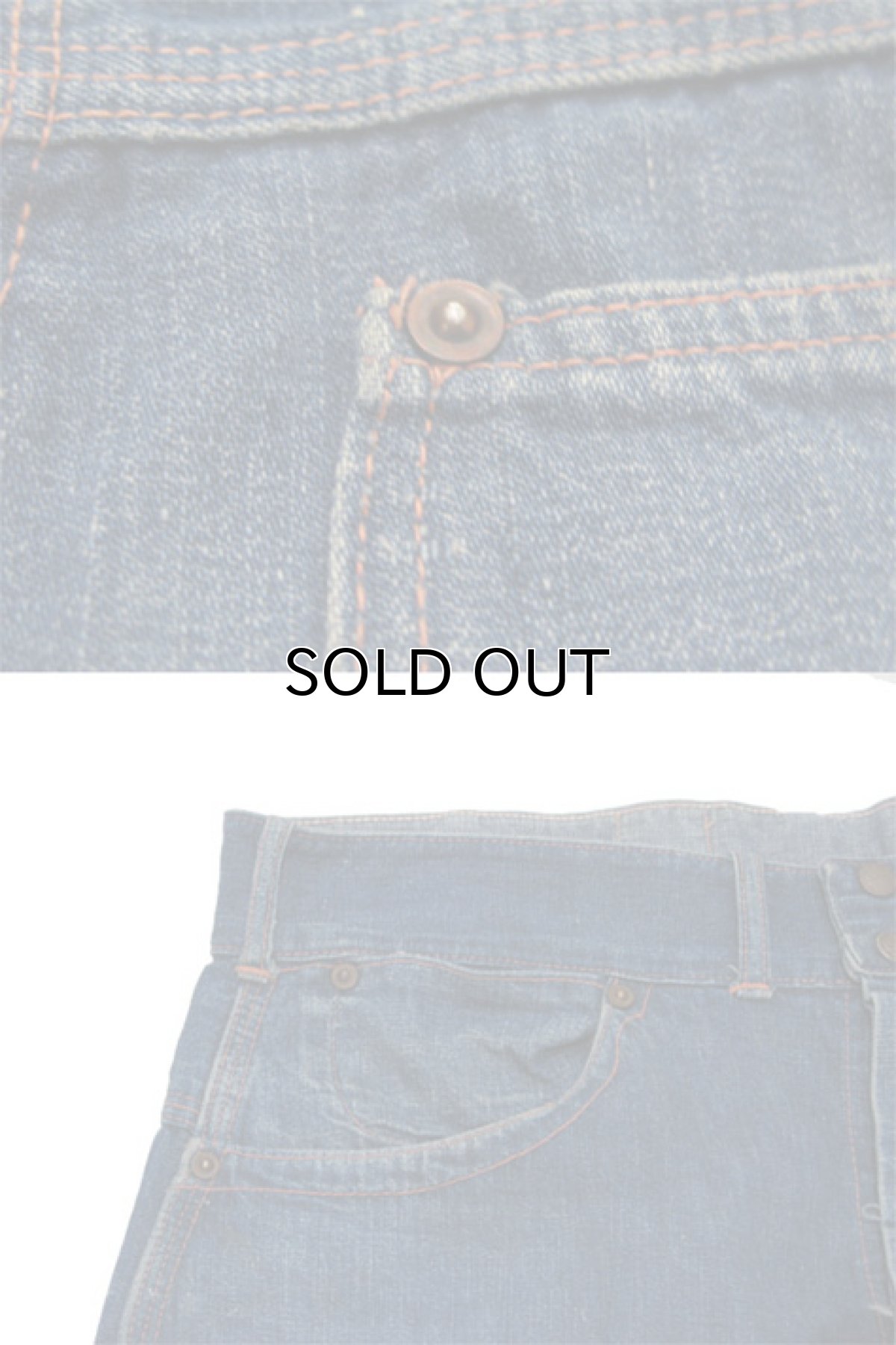 画像4: 1940's"Casey Jones x Big8" Denim Work Pants with Cinch Back　size  w 31.5 inch (表記 なし) (4)