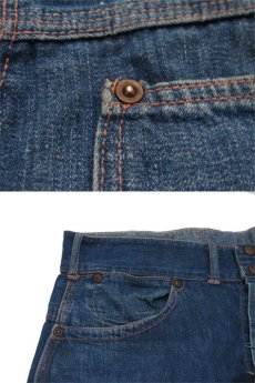 画像4: 1940's"Casey Jones x Big8" Denim Work Pants with Cinch Back　size  w 31.5 inch (表記 なし) (4)