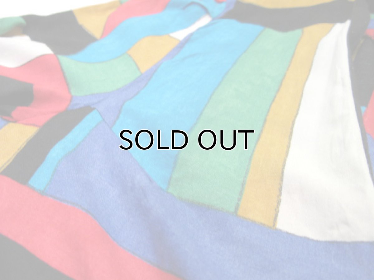 画像5: 1980's~ "K.C. SPENCER" Colorful Rayon Gown　Multi Color　size M- L 位 (表記 18) (5)