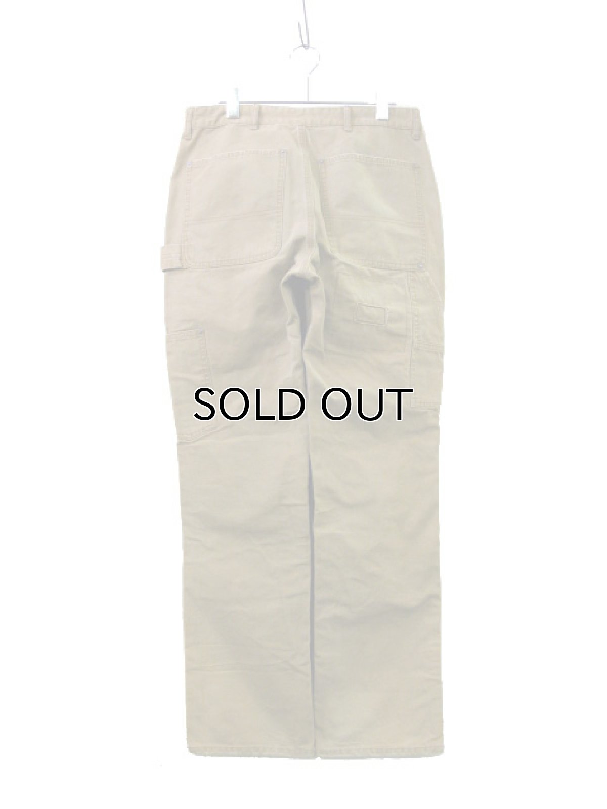 画像2: "Polo by Ralph Lauren" Double Knee Duck Pants BEIGE size 33 inch (表記 32L) (2)