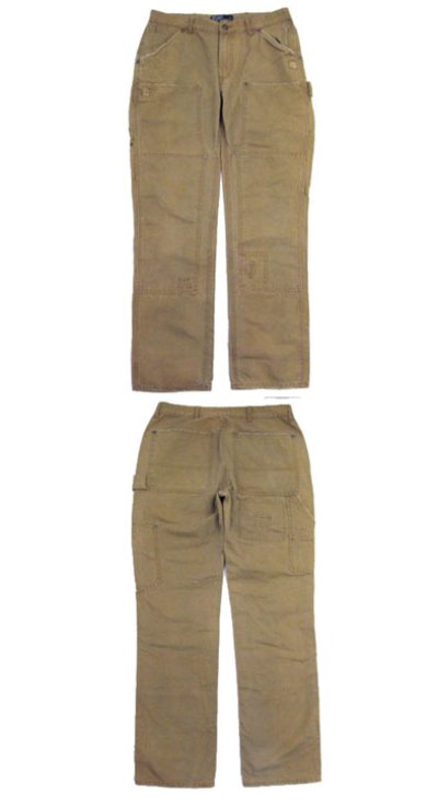 画像1: "Polo by Ralph Lauren" Double Knee Duck Pants　BEIGE　size 33 inch (表記 32L)