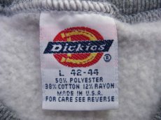 画像3: 1990's "Dickies" PulloverSweat "dad"　color : GREY　size M 位 (表記 L 42-44) (3)