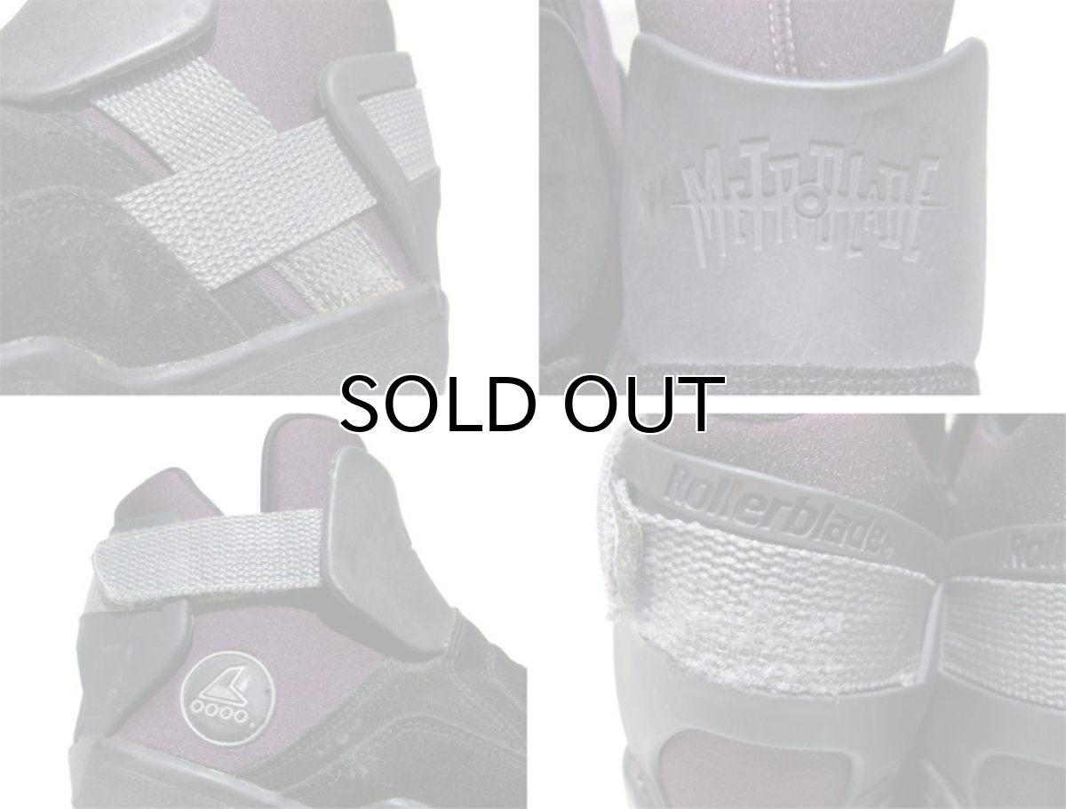 画像5: 1990's~ "METROBLADE" middle cut Sneaker PURPLE / BLACK  size US 10 (28cm) (5)