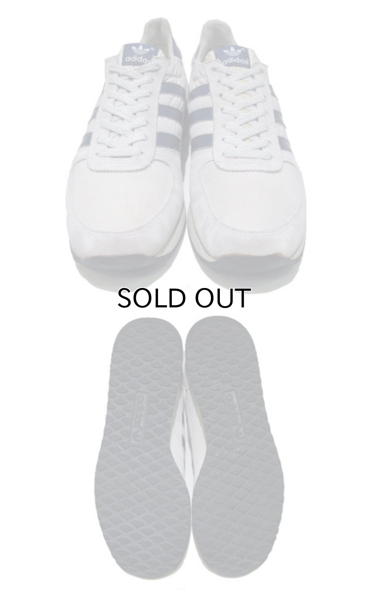 画像3: 1980's adidas "BOSTON" Running Sneaker　made in TAIWAN　GREY / NAVY 　size US 11 (29cm) (3)