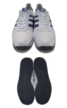 画像3: 1980's adidas "BOSTON" Running Sneaker　made in TAIWAN　GREY / NAVY 　size US 11 (29cm) (3)