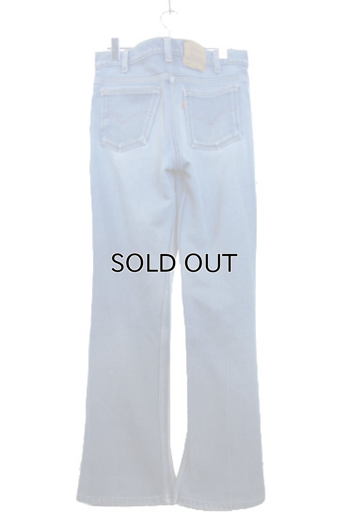 画像2: A)1980's~ Levi's 517 Stretch Denim Pants made in USA Blue Denim size 32.5 inch (表記 33 x 32) (2)