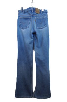 画像2: A)1980's~ Levi's 517 Stretch Denim Pants　made in USA　Blue Denim　size 32.5 inch (表記 33 x 32) (2)