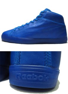 画像4: 00's~ Reebok "ALL BLUE" middle cut Leather Sneaker　BLUE 　size US 10.5 (28.5cm) (4)