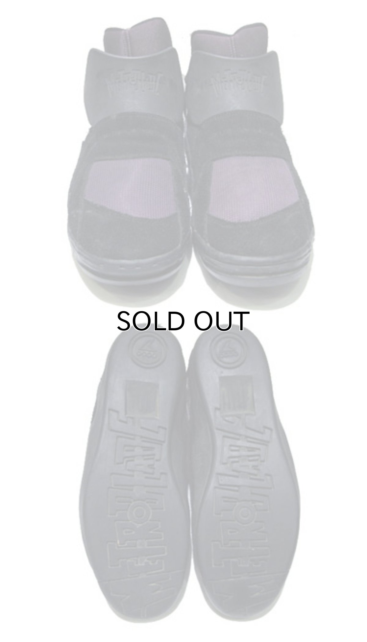 画像2: 1990's~ "METROBLADE" middle cut Sneaker PURPLE / BLACK  size US 10 (28cm) (2)