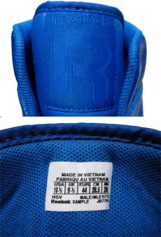 画像5: 00's~ Reebok "ALL BLUE" middle cut Leather Sneaker　BLUE 　size US 10.5 (28.5cm) (5)