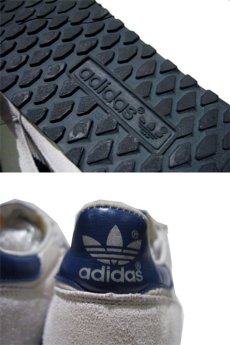 画像5: 1980's adidas "BOSTON" Running Sneaker　made in TAIWAN　GREY / NAVY 　size US 11 (29cm) (5)