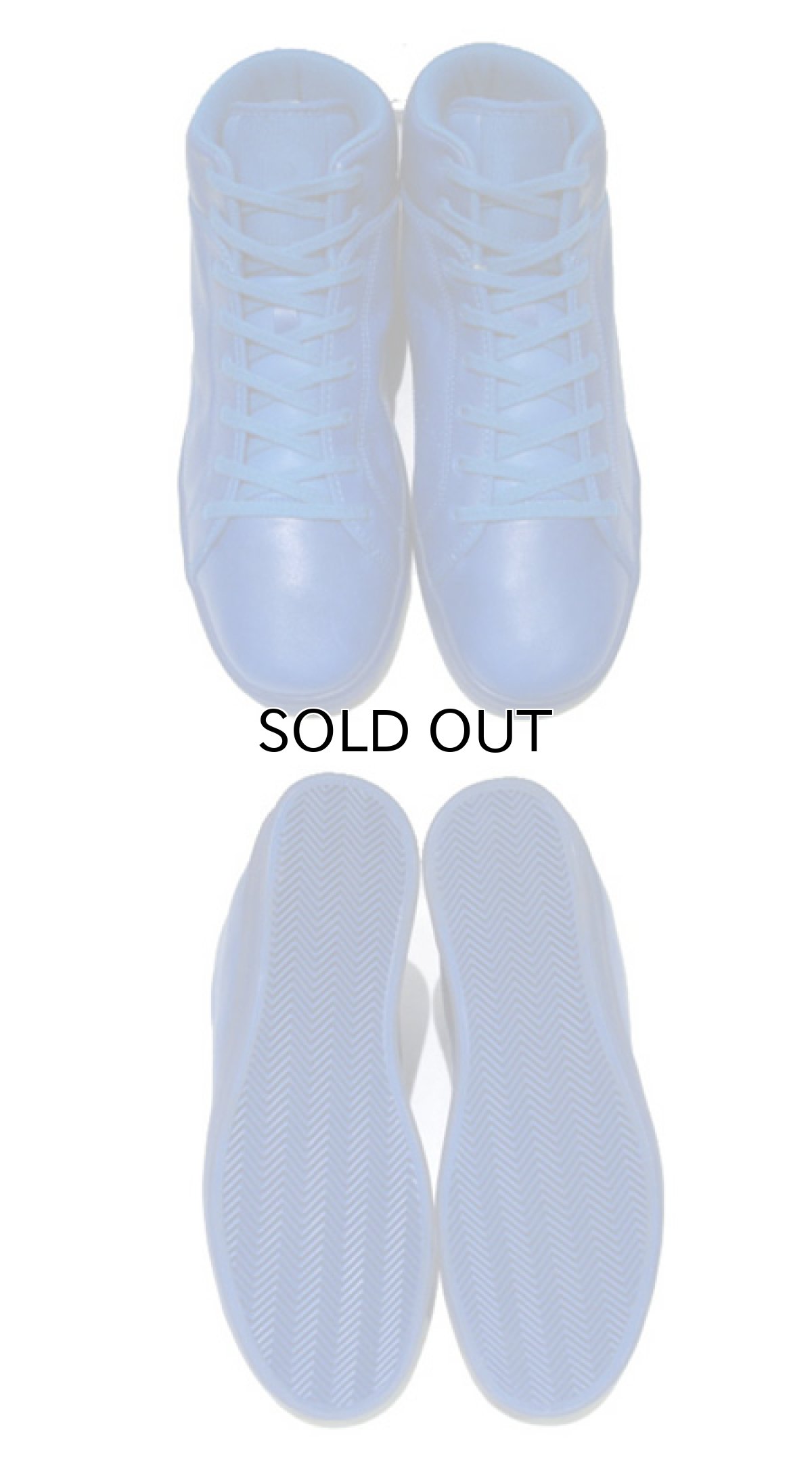 画像2: 00's~ Reebok "ALL BLUE" middle cut Leather Sneaker BLUE  size US 10.5 (28.5cm) (2)